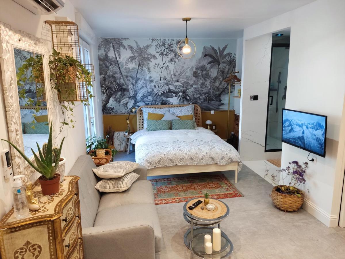 Superbe Appartement Avec Jacuzzi Avec Jardin Prive Lyon Buitenkant foto